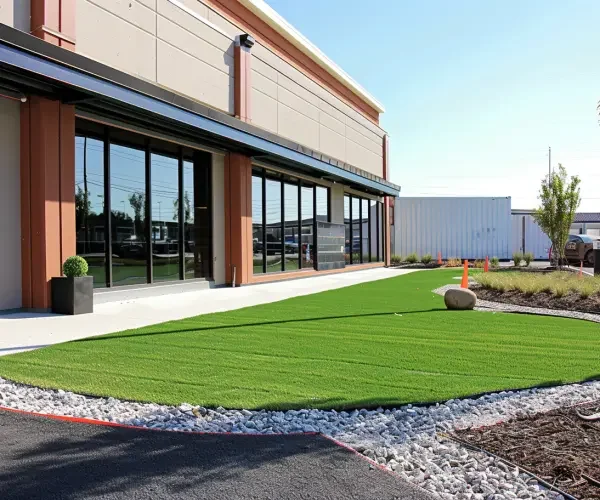 Artificial Grass Installation For A Commercial Property